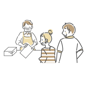 事務所の見学の画像