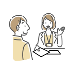 入所手続きの画像